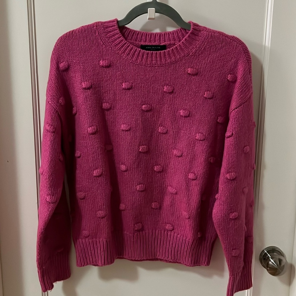 Ann Taylor Pink Sweater